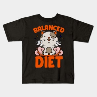 Balanced diet Kids T-Shirt